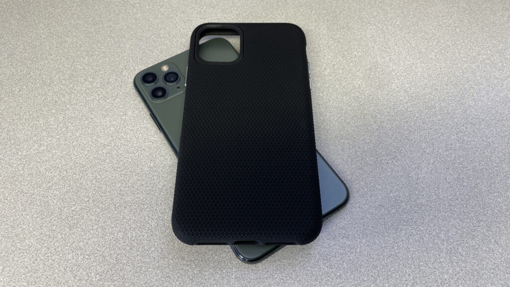 Screen break protection using a case.